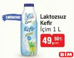 İÇİM LAKTOZSUZ KEFİR 1 L İÇİM LAKTOZSUZ KEFİR 1 L